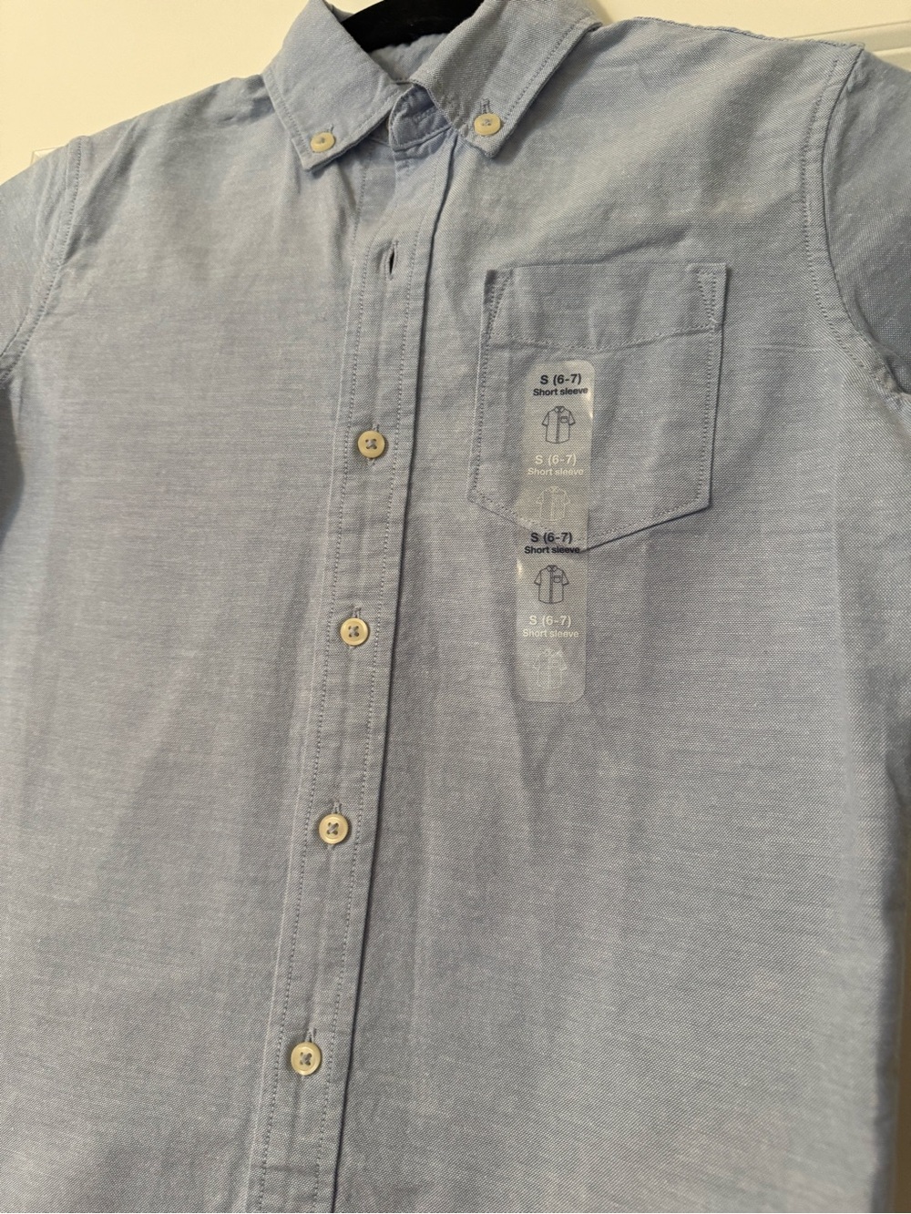 Classic GAP Boys Denim 100% Cotton Button-Up Shirt: Small (6-7) - Picture 8 of 9
